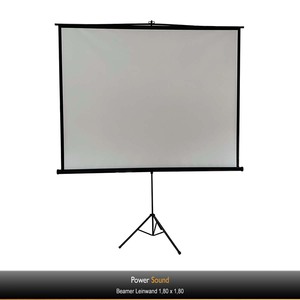 Power Sound Beamer Leinwand 1.80m x 1.80m mieten