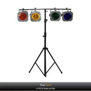 Power Sound 4x PAR 56 Strahler mieten.