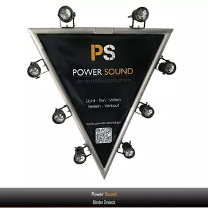 Power Sound Blinder Truss- Dreieck 2.000 W mieten.