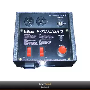 Le Maitre Bühnenfeuerwerksanlage Pyroflash 2 mieten.